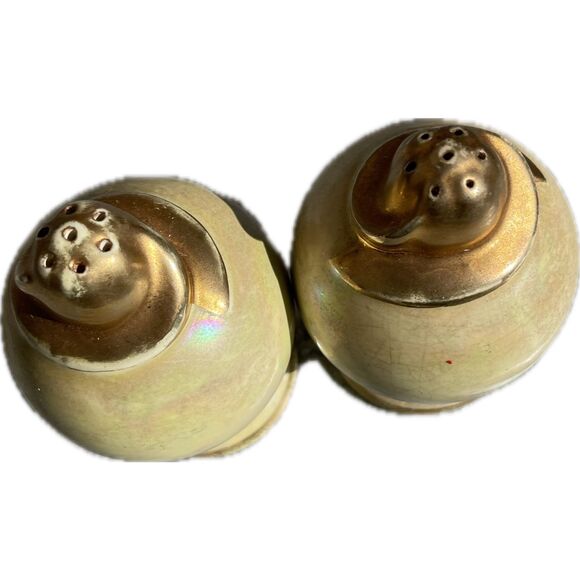 Antique Salt and Pepper Shakers Made in the US - Picture 2 of 3